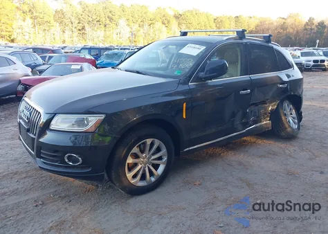 2014 Audi Q5 2.0T Premium from USA, damaged, VIN WA1LFAFP7EA118421